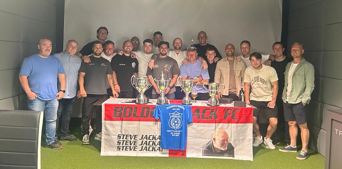 What a squad 

Boldon Shack 2024/2025

Clean sweep 🏆🏆🏆🏆

#VivaLaShack