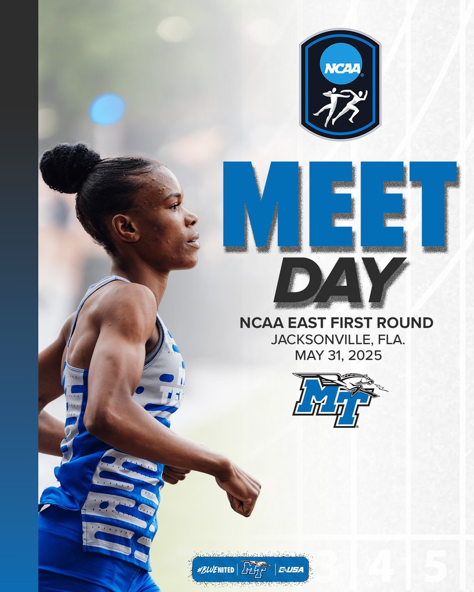 Privillege Chikara ready to take on the quarterfinals in the 800m today at 6:05 p.m. 💪

📺goblueraiders.co/TF-Watch 
📊goblueraiders.co/TF-Results 

#BLUEnited