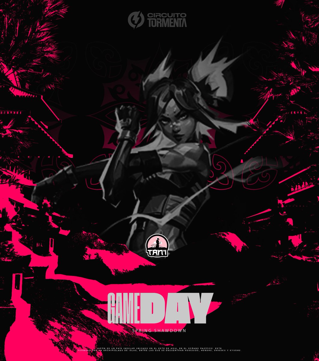 𝐌𝐀𝐓𝐂𝐇 𝐃𝐀𝐘 🌸| 𝐕𝐀𝐋𝐎𝐑𝐀𝐍𝐓 🏆

Hoy jugamos el Q2 de Spring ShowDown 

🌕<a href="/Rayyo03/">Rayyo</a>
🌕<a href="/diegovalo_/">TNI Diego</a>
🌕<a href="/Kr1sZ_/">TNI Kr1sZ</a>
🌕<a href="/shokkaVL/">TNI shokka</a>
🌕<a href="/LART1K3/">TNI BlackHarbor</a>
💼<a href="/loreninibb/">TNI Lole</a>

⏰ | 17:00 en TTV/tani_esports

¡Go to Domingo! #LaUNIDADtani 🌸