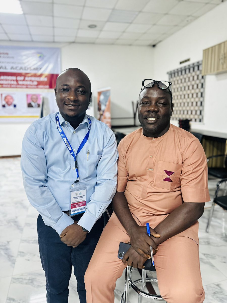 IdrisAdesina_'s tweet image. Hey Dad… I’m living our conversations on a global scale Masha Allah Tabaraka Allah 🙏🏿 #3years gone. I’d see you in Al-jannah 

Happy to be one of the selected participants across Africa for the maiden edition of Unilag Doctoral Academy sponsored by @Mastercard @UnilagNigeria