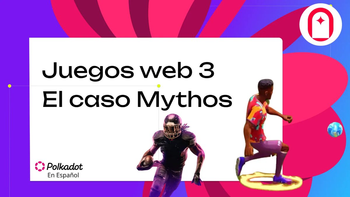 Uno de los casos de uso más exitosos en Web3 es el gaming y en nuestro ecosistema quienes llevan la delantera es el equipo de <a href="/EnterTheMythos/">Enter the Mythos</a> y la cadena Mythos.

🎮 Millones ya juegan NFL Rivals desde su móvil.

⚽ Ahora llega FIFA Rivals , con miles de preinscritos y todo