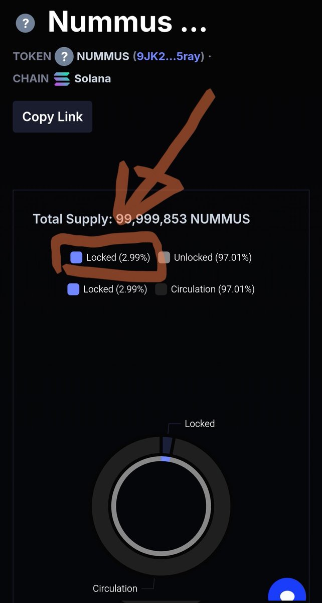 Maxilux86's tweet photo. 🔥 $NUMMUS holders are locking their tokens.
Only 3% so far… but this could be the spark.
Low float + growing hype = explosive setup.
The Legion knows what’s coming. 🛡️

@nummusmemecoin | https://t.co/qmTZujDfgg
#Nummus #SPQR #CryptoLegion #Solana #Tokenomics #HODL https://t.co/jQiKOod418