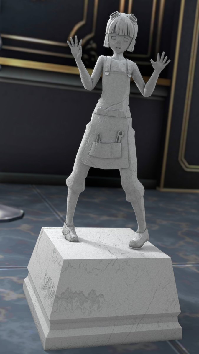 #asfr #petrification #固め #状態変化 using blender again