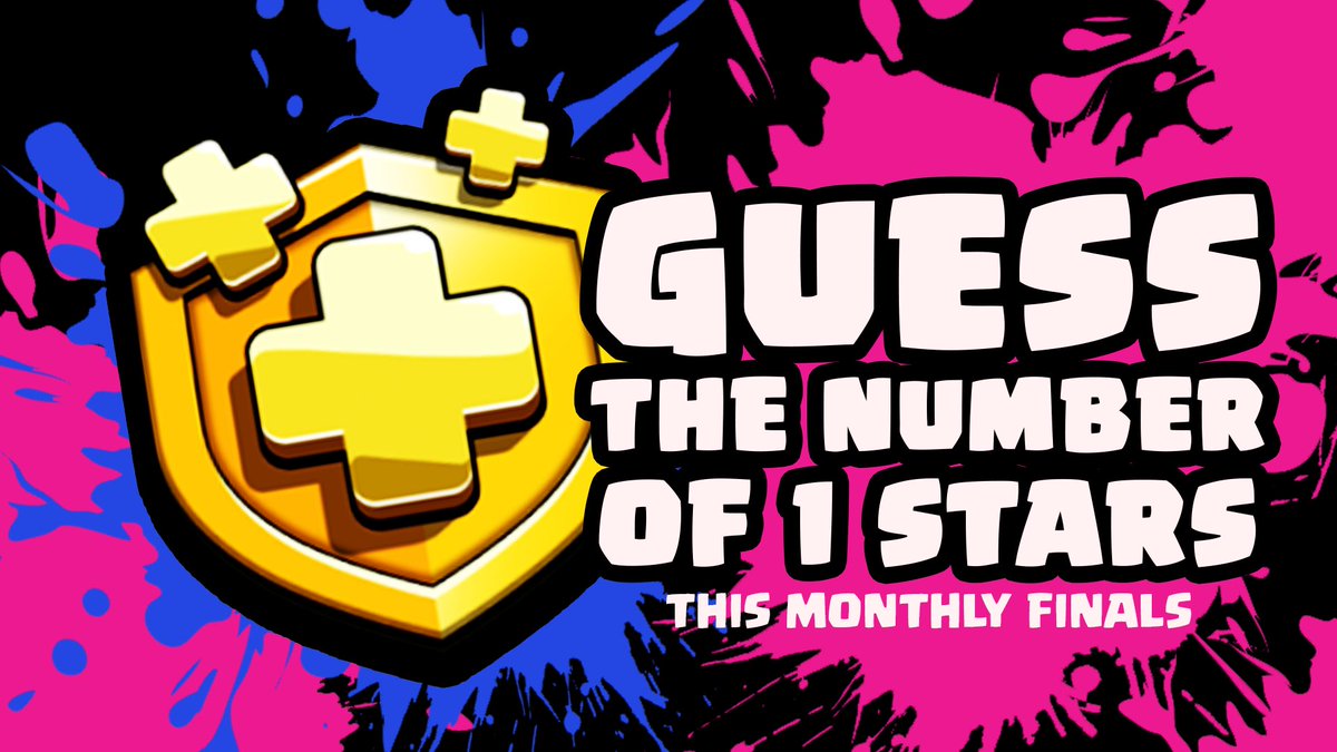 Medda87 (@medda_87) on Twitter photo 🎁 GIWEAWAY TIME - 1 Goldpass
🕹️ How to Enter :
1️⃣ Follow me and <a href="/TeamClashClub/">Clash Club</a>
2️⃣ Like & retweet
3️⃣ Guess the number of 1 Star during Monthly Finals on Day 1
📥 Entries will close today at 22 cest
❤️ Keep supporting me with the code VAMOS in the game
👀 See you on stream 🎁 GIWEAWAY TIME - 1 Goldpass
🕹️ How to Enter :
1️⃣ Follow me and <a href="/TeamClashClub/">Clash Club</a>
2️⃣ Like & retweet
3️⃣ Guess the number of 1 Star during Monthly Finals on Day 1
📥 Entries will close today at 22 cest
❤️ Keep supporting me with the code VAMOS in the game
👀 See you on stream