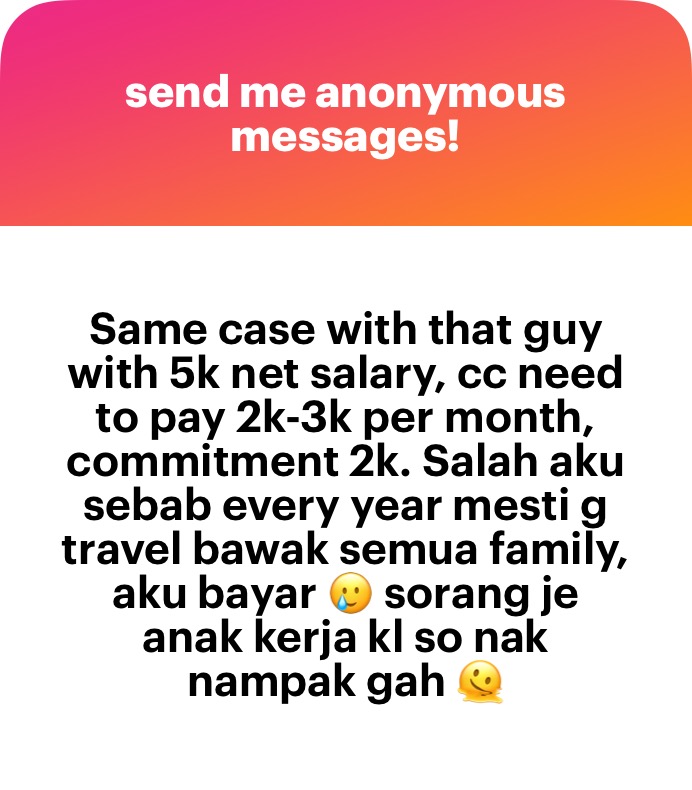 ammarFRS's tweet photo. Anon ni anak sulong ke 👀

Bagus memberi ni, tapi jangan sampai memakan diri.

So what now? https://t.co/p2sXYe5681