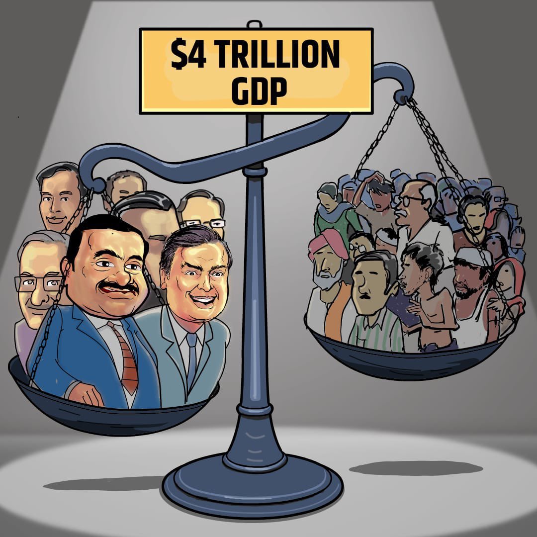 Reality of $4 trillion GDP! #india #GDPGrowth