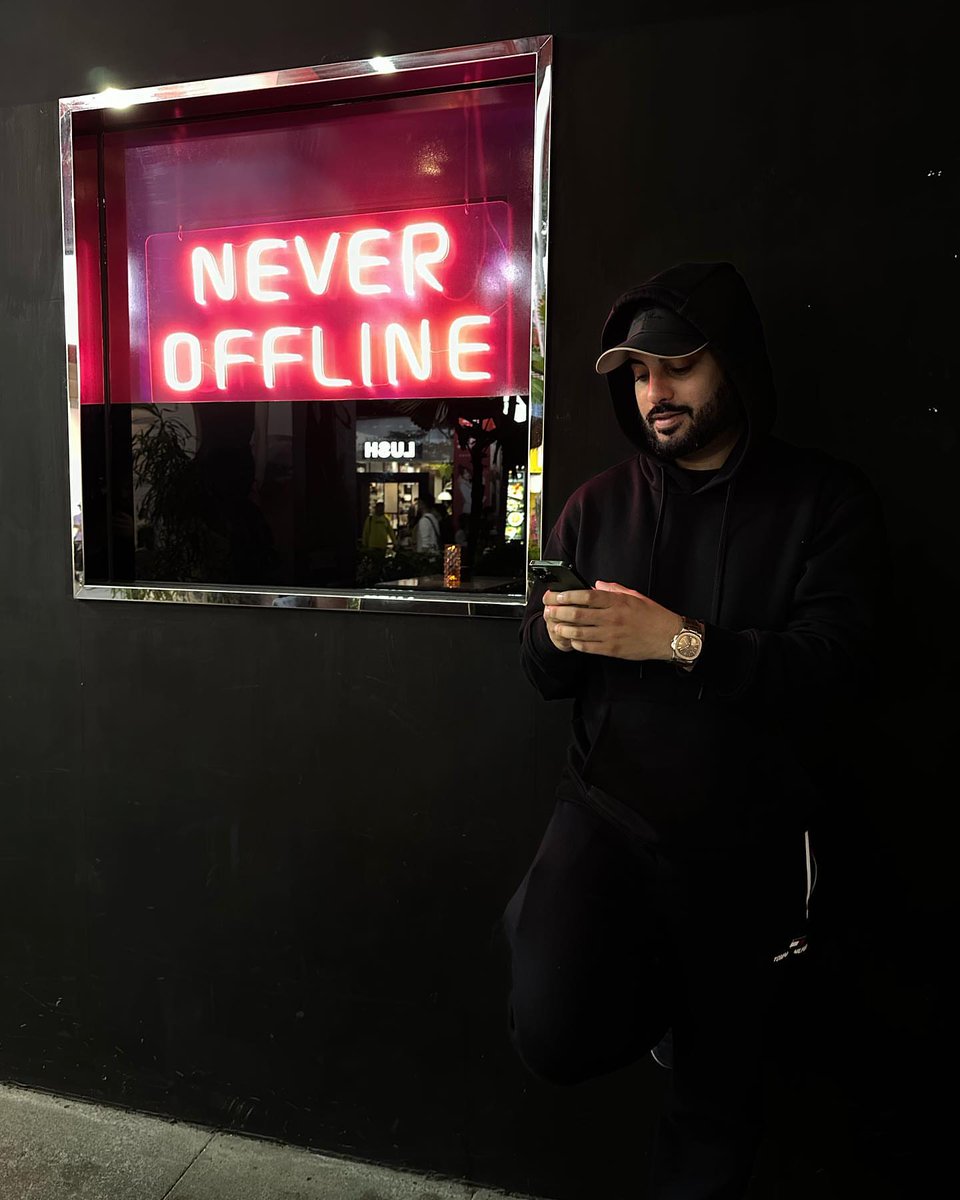 If you don’t see me online, trust me we always working