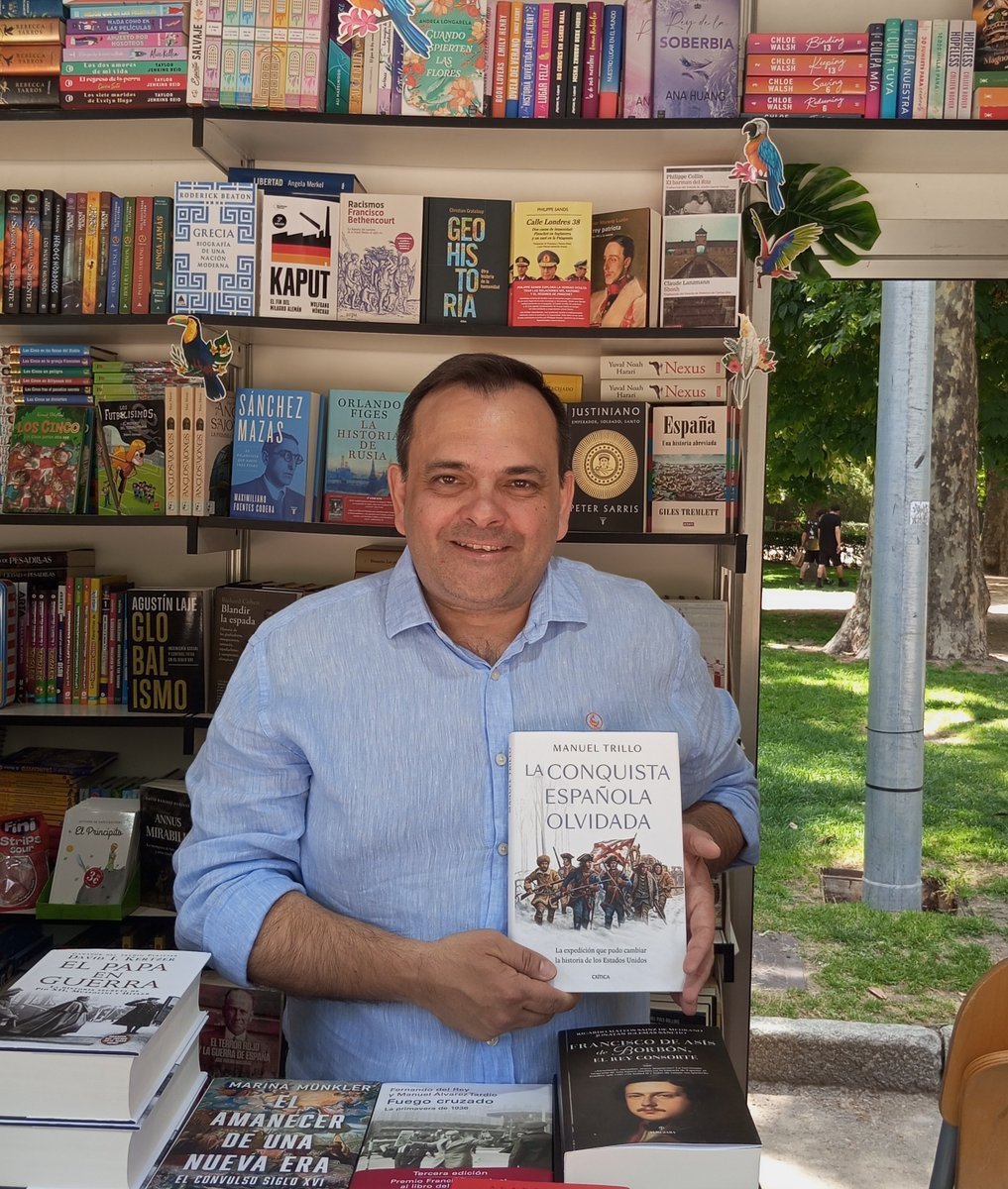 Manuel Trillo (@manueltrillo) on Twitter photo 'La conquista española olvidada' ya te espera en la Feria del Libro de Madrid. ¡No te quedes sin él!
<a href="/Ed_Critica/">Editorial Crítica</a> <a href="/NebliTroa/">Librería Neblí 📚</a>
planetadelibros.com/libro-la-conqu… 'La conquista española olvidada' ya te espera en la Feria del Libro de Madrid. ¡No te quedes sin él!
<a href="/Ed_Critica/">Editorial Crítica</a> <a href="/NebliTroa/">Librería Neblí 📚</a>
planetadelibros.com/libro-la-conqu…