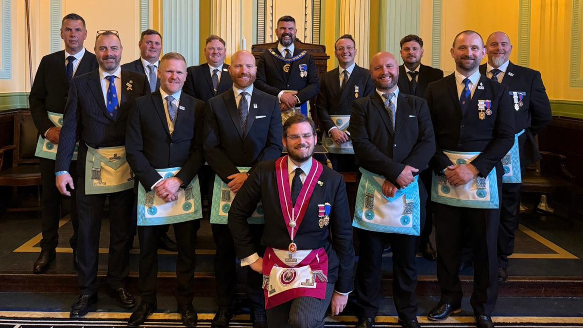 North Wales Light Blues are enjoying the Quarterly Meeting of the Light Blues, hosted by Lodge Sine Nomine. <a href="/UGLE_GrandLodge/">United Grand Lodge of England</a> are thrilled to welcome over 1,600 Freemasons from across the Constitution at Freemasons’ Hall, a truly landmark event. Have a great day! #Freemasons