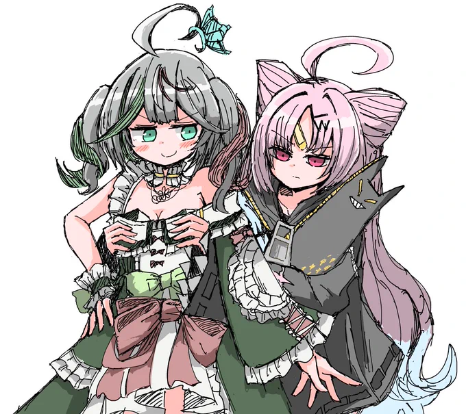 花百合さんのあれを確認する彩歌さん