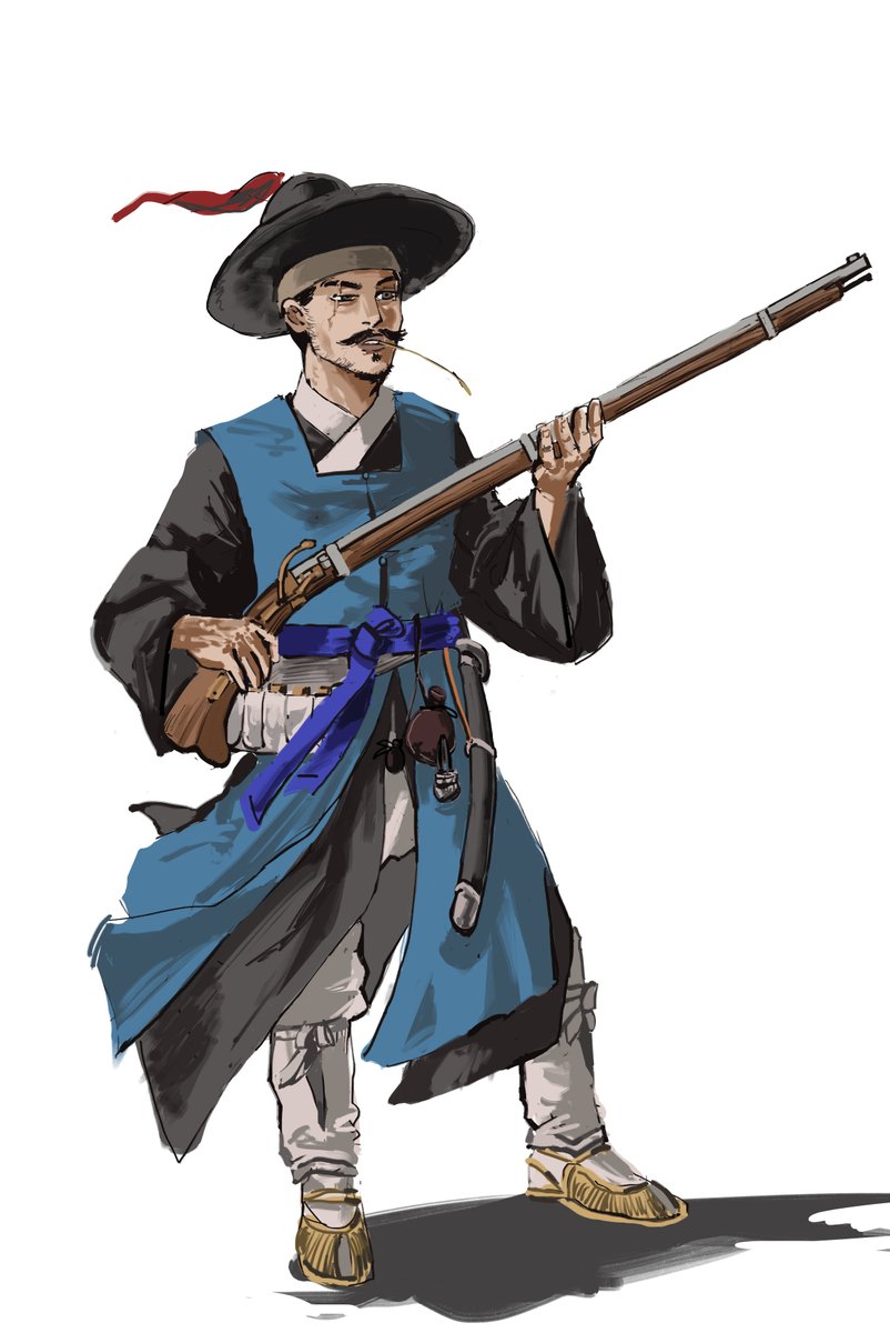Daily Painting Joseon musketeer