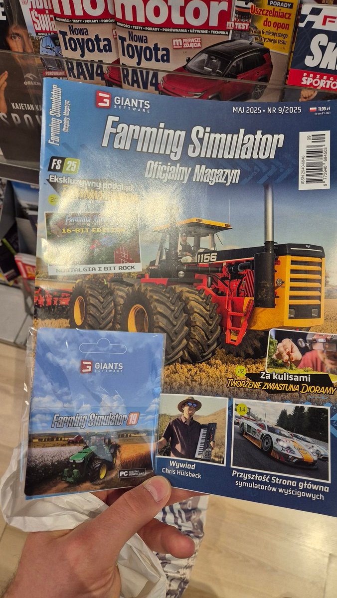 O, Farming Simulator z własnym periodykiem.