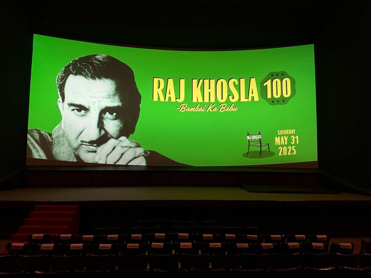 REMEMBERING 100th birth anniversary of Director RAJ KHOSLA, who gave me my first hit film Kachhe Dhaage. Deepest gratitude to him for casting me. Vinod Khanna and I played dacoits, mortal enemies who unite in the end. 
Bless you Raj ji 🙏🙏🙏