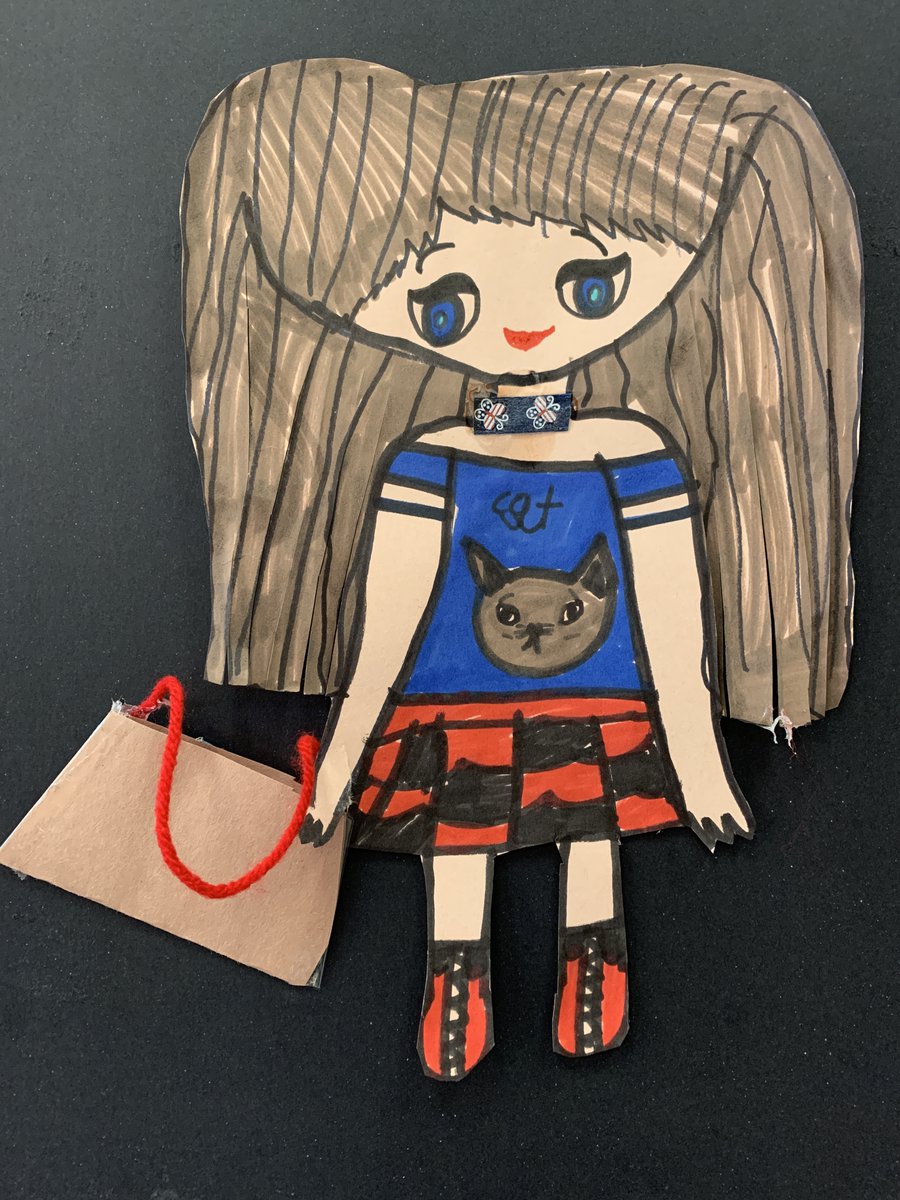 I see a fashion designer in the making!