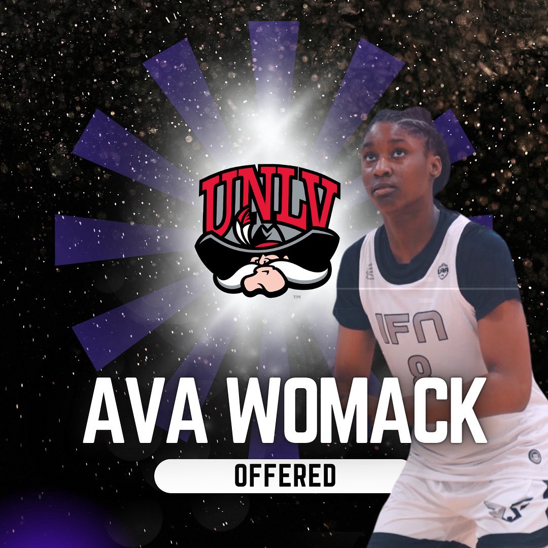 Ava Womack (@leffty2raw) on Twitter photo Thankful to receive an offer from <a href="/UNLVLadyRebels/">UNLV Lady Rebels</a> . I am blessed and extremely excited!โค๏ธโค๏ธ Thankful to receive an offer from <a href="/UNLVLadyRebels/">UNLV Lady Rebels</a> . I am blessed and extremely excited!โค๏ธโค๏ธ
