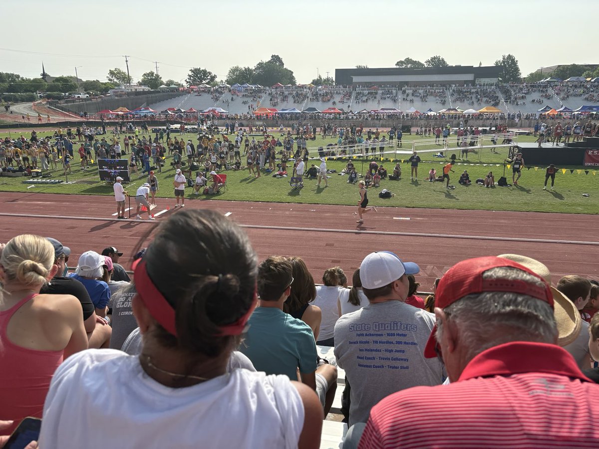 Garrett LeBlanc finishes 4th with some great jumping in boys triple jump 44’2.75” Congrats GoSpartans!!!!