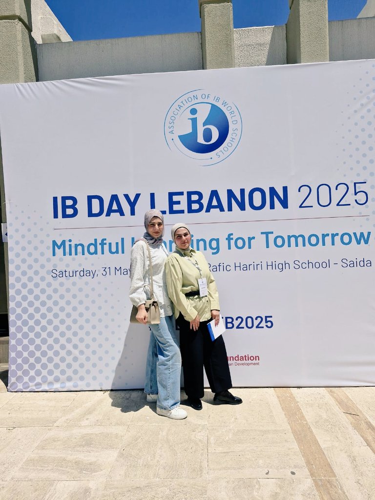 Manal Layla (@manal_layla45) on Twitter photo Honored to attend #IBDAYLEB2025 — a powerful reminder of why I’m proud to be an #IBEducator. Together, we’re shaping a more thoughtful, inclusive, and sustainable future. #MindfulLearning <a href="/Hhhsinfo/">Houssam Hariri HS</a>
<a href="/monifa_baba/">Monifa Baba</a>
<a href="/sashgh/">Sasha Ghosn</a>
<a href="/tbaassiri/">Tharwat Baassiri</a> <a href="/zeinab_bizri/">Zeinab Bizri</a> Honored to attend #IBDAYLEB2025 — a powerful reminder of why I’m proud to be an #IBEducator. Together, we’re shaping a more thoughtful, inclusive, and sustainable future. #MindfulLearning <a href="/Hhhsinfo/">Houssam Hariri HS</a>
<a href="/monifa_baba/">Monifa Baba</a>
<a href="/sashgh/">Sasha Ghosn</a>
<a href="/tbaassiri/">Tharwat Baassiri</a> <a href="/zeinab_bizri/">Zeinab Bizri</a>