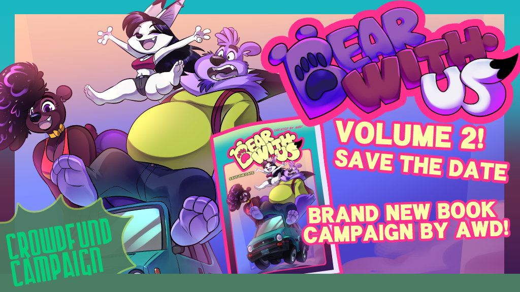 Bear With Us Volume 2 Crowdfund Campaign Pre-Launch Page is up!!!
Please help the campaign by clicking the "notify me on launch" button!
kickstarter.com/projects/ehero…
#comics #bearwithus