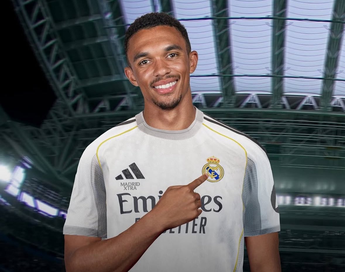 From Anfield to the Bernabéu, the Scouser in Madrid white. A generational right-back begins a new chapter among Galácticos. End of an era, start of a legacy. ⚪️✨ #Trent #RealMadrid #LFC