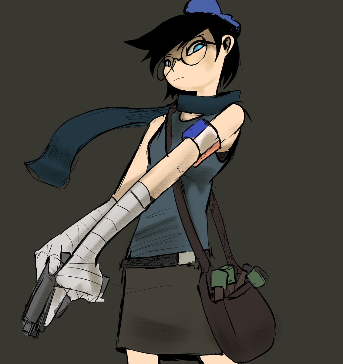 I usually draw something sfw on another tab just so that i can cover my nsfw stuff

ngl i kinda gone hard on this