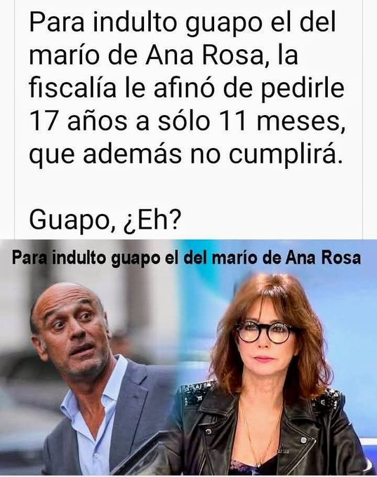 Si puedes tener un fiscal, que te rebaja la pena de 17 años a sólo 11 meses, ¿por qué buscarte otras opciones en esta "democracia plena"?
