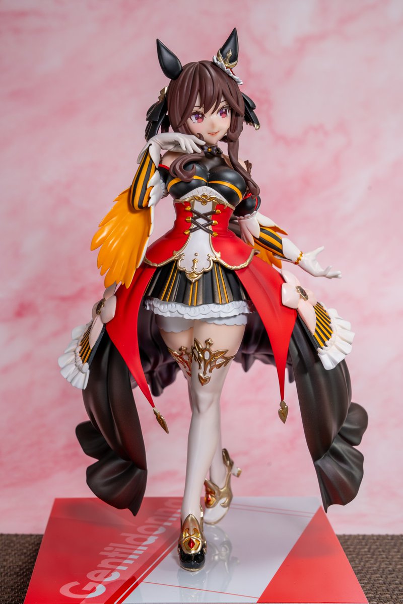 harvester_ss's tweet photo. #ウマ娘プリティーダービー 
ジェンティルドンナ 完走～ 
原型：Decimation Masters @katagirigiri さん。
らしさの詰まった華やかで格好良しのキットでした。
最強～ https://t.co/64p1d5MlXz