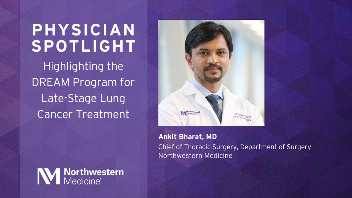 NM Pulmonary and Thoracic Surgery (@nm_lung) on Twitter photo In a video with @CancerNetwork, Ankit Bharat, MD (<a href="/AnkitBharatMD/">Ankit Bharat, MD FACS</a>), is joined by a recent patient who received a double-lung transplant to highlight the Northwestern Medicine Canning Thoracic Institute DREAM program and the work being done to advance lung transplantation. In a video with @CancerNetwork, Ankit Bharat, MD (<a href="/AnkitBharatMD/">Ankit Bharat, MD FACS</a>), is joined by a recent patient who received a double-lung transplant to highlight the Northwestern Medicine Canning Thoracic Institute DREAM program and the work being done to advance lung transplantation.