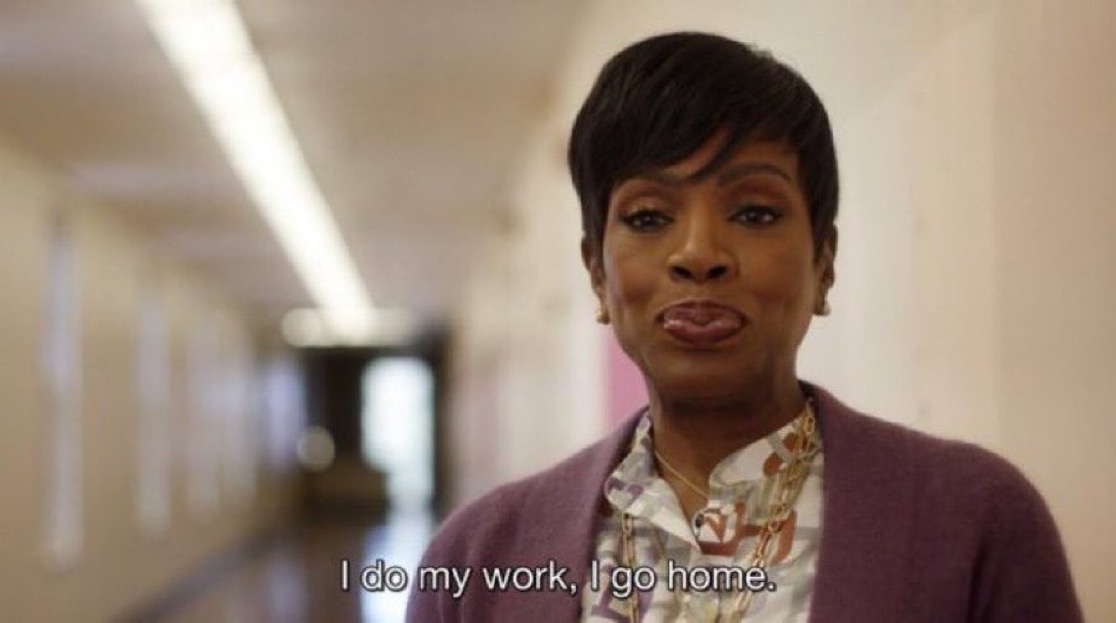 I do my work, I go home