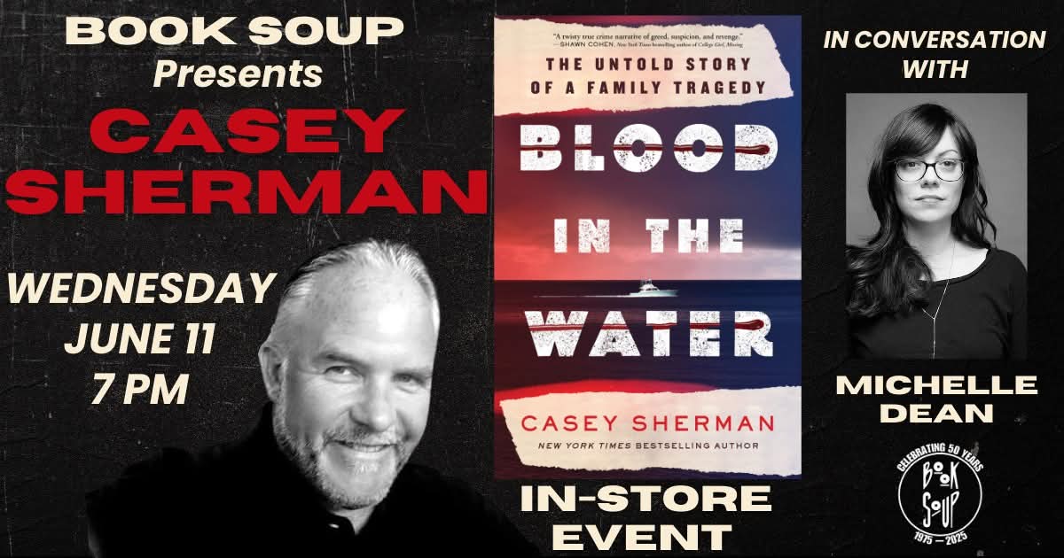 caseysherman123's tweet image. Taking the Blood in the Water Book Tour west in June with events @BookSoup in West Hollywood, Zibby's in Santa Monica & @MurderByTheBook in Houston, TX !!!
@Sourcebooks