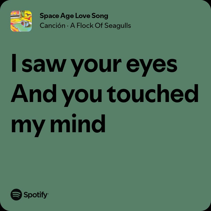 RockInSpotify's tweet image. Enamorarse se siente un poco como esta canción