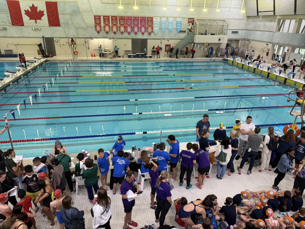 Congrats to the students participating in today’s finals and Ty  All Saints staff and @tcdsb staff and parent volunteers for making this happen! 🏊‍♀️