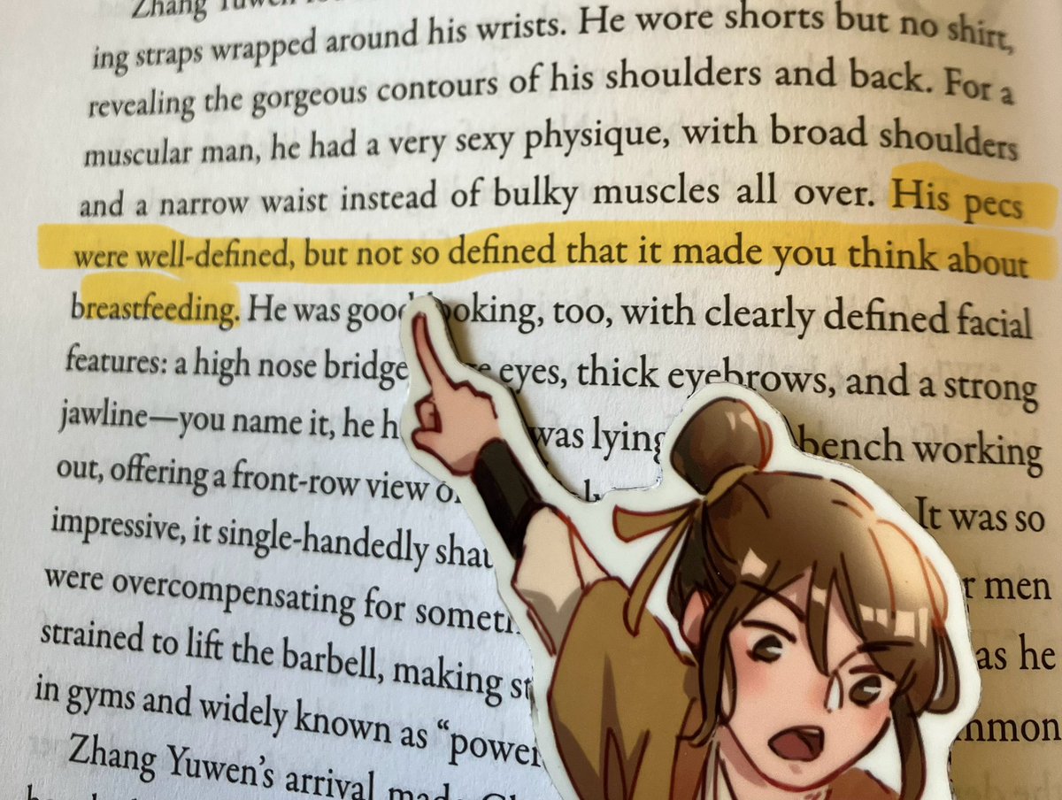 I like to imagine this is how sqh described mbj in PIDW 
(He was in fact thinking about breastfeeding the whole time)