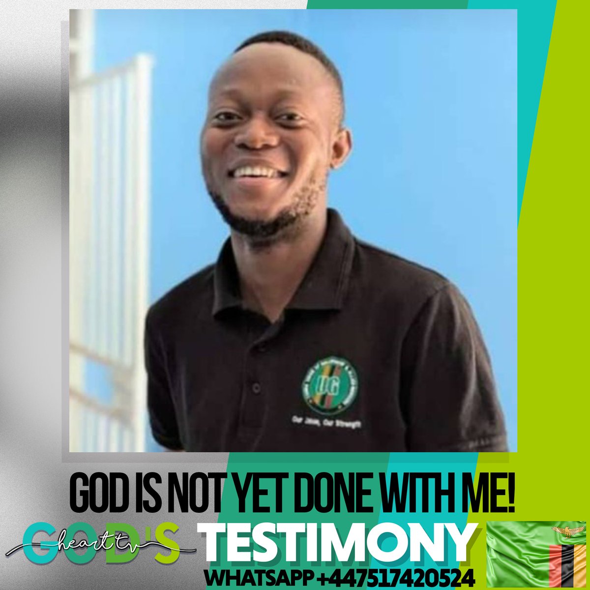 PERMANENT JOB BREAKTHROUGH FOLLOWED BY PROMOTION!
“Grace and peace to you all in Jesus’ name. My name is Andrew from Zambia. I want to testify to the goodness of God. I have been attending the Interactive Prayer Services with Brother Chris since September 2023. I was jobless