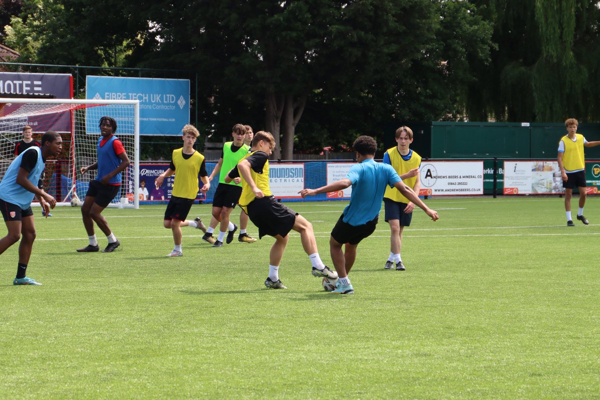 74 players. One dream.

An incredible turnout at the U23s trial at Whitstable Town FC — the future is bright! 

Don't forget we have another trial on Thursday 5th June at 19:00 at the Primcura Healthcare Stadium. Please make sure you have the appropriate football boots for a 3G