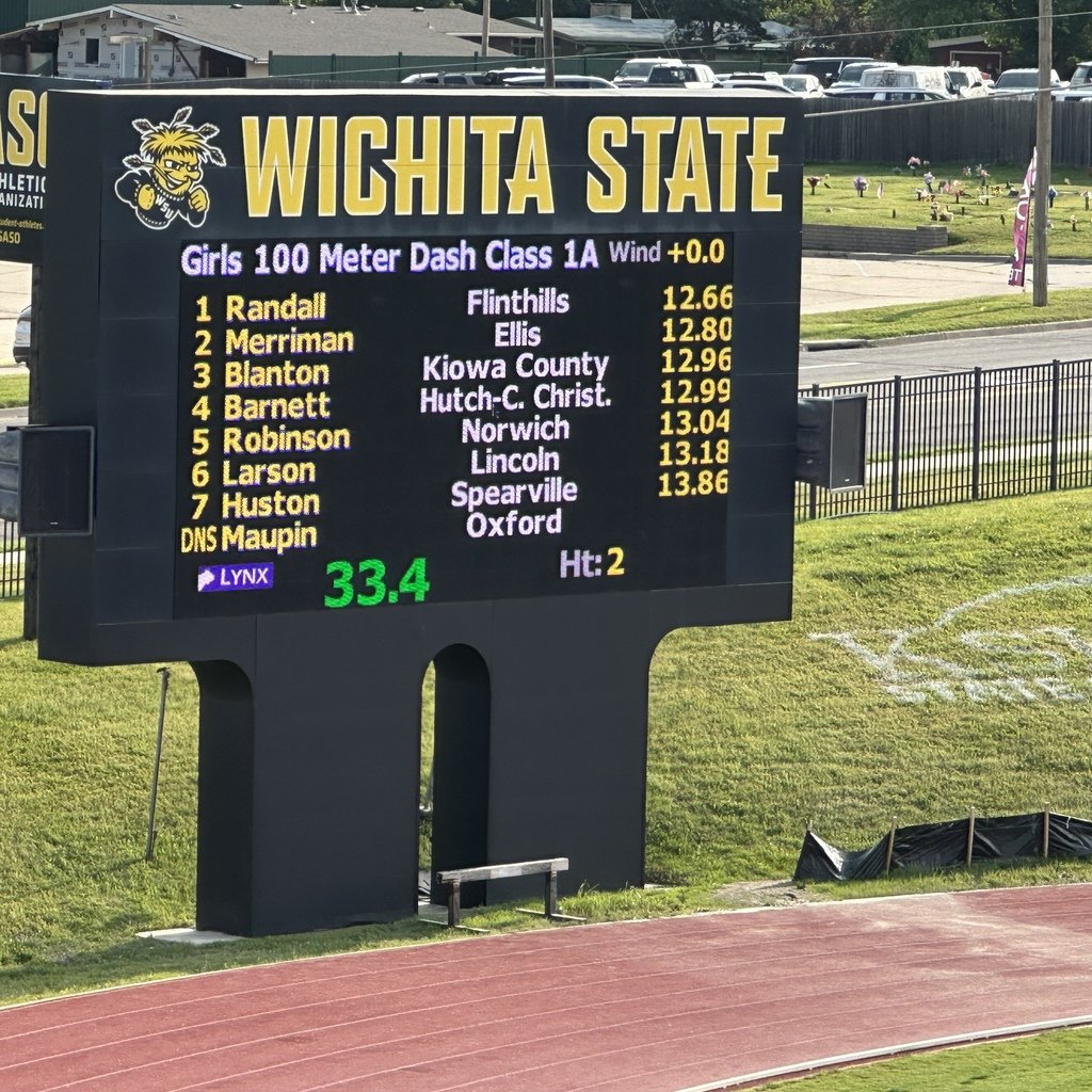 This speedy speedster has done it again!!!! Harlee Randall is headed to the 100m finals later today! Go get em Harlee🎉