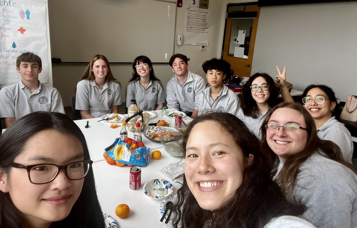 Mrs. Xi’s Chinese classes got a taste of culture during a hands-on cooking lesson! 🍜🥟 Students tried their hand at making dumplings and cooking with a hotpot. In addition to having a blast, it was a delicious way to explore Chinese culture and tradition! 🇨🇳