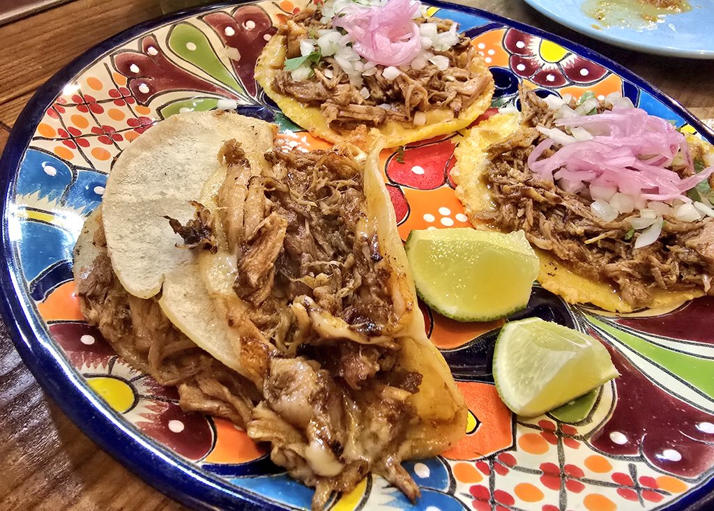 ここのタコスがいっちゃん美味いんよ🌮