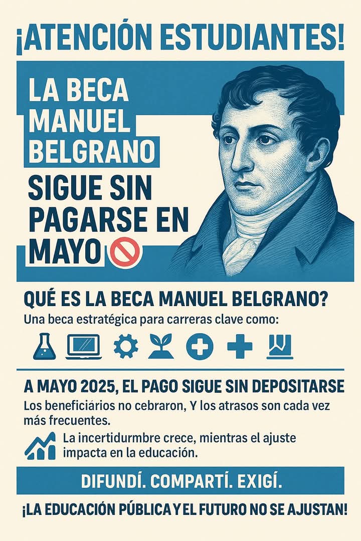 __stxf's tweet photo. #paguenlabeca
#BecasManuelBelgrano 
@MinCapHum_Ar https://t.co/GOew0Fsvvx