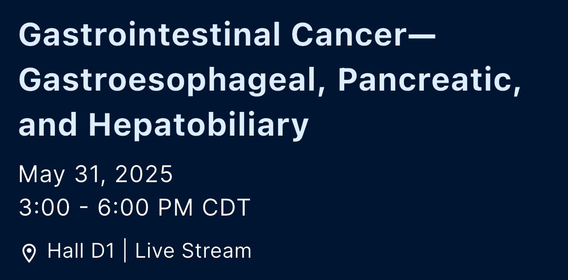 📋Summary of Upper GI oral abstracts #ASCO25 

✅❓CM577: adjuvant nivo after neo-CRT and surgery: DFS benefit sustained, OS numerically high

❌❓LEAP-015: pembro-lenva-ChT vs ChT in 1L of met. GE adenoca: ORR, PFS benefit but no OS benefit

✅Destiny Gastric-04: TDXd vs