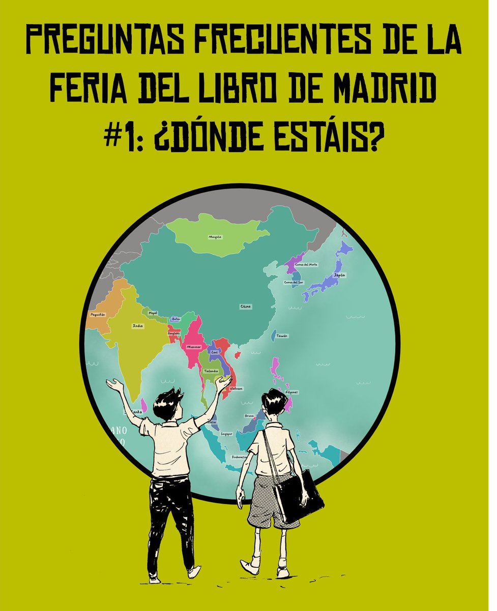 AmokEdiciones's tweet image. Si buscas:
✔️ La mejor literatura y cómic de Asia, más allá de Japón y Corea,
✔️ Recomendaciones personales de editores que han vivido muchos años en Asia,
✔️ Obras escogidas para que un lector español viaje con la mente y vuelva con ganas de saber más...

Necesitas AMOK.