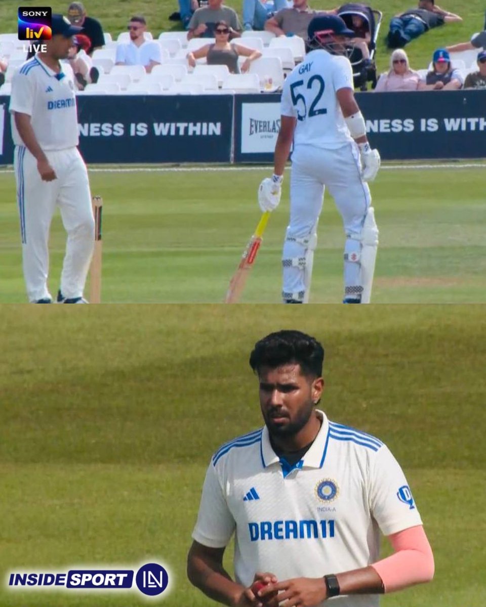 InsideSportIND's tweet photo. INDA: 557 (125.1)
ENGA: 75/1 (18)

It's Tea on Day 2 and Anshul Kamboj being the only wicket taker for India A as England Lions have posted a score of 7️⃣5️⃣

📷: SonyLIV

#INDAvENG #Tests #Kent #Insidesport #CricketTwitter https://t.co/lIMy4tlm1T