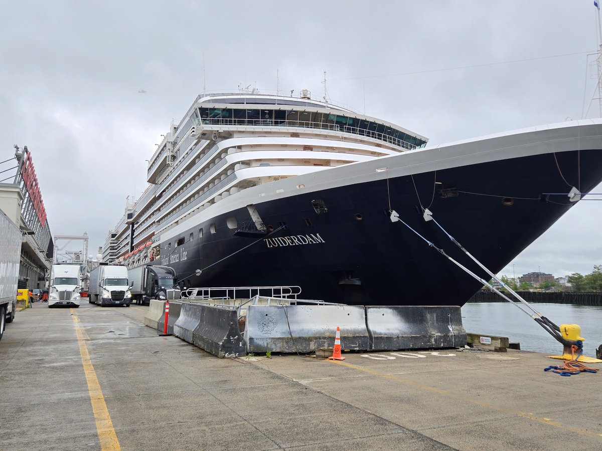 Flynn Cruiseport Boston (@flynncruiseport) on Twitter photo Today we kick off the Canada/New England cruise season with <a href="/HALcruises/">Holland America Line</a> Zuiderdam and her first round-trip sailing from Boston to Quebec City. Today we kick off the Canada/New England cruise season with <a href="/HALcruises/">Holland America Line</a> Zuiderdam and her first round-trip sailing from Boston to Quebec City.