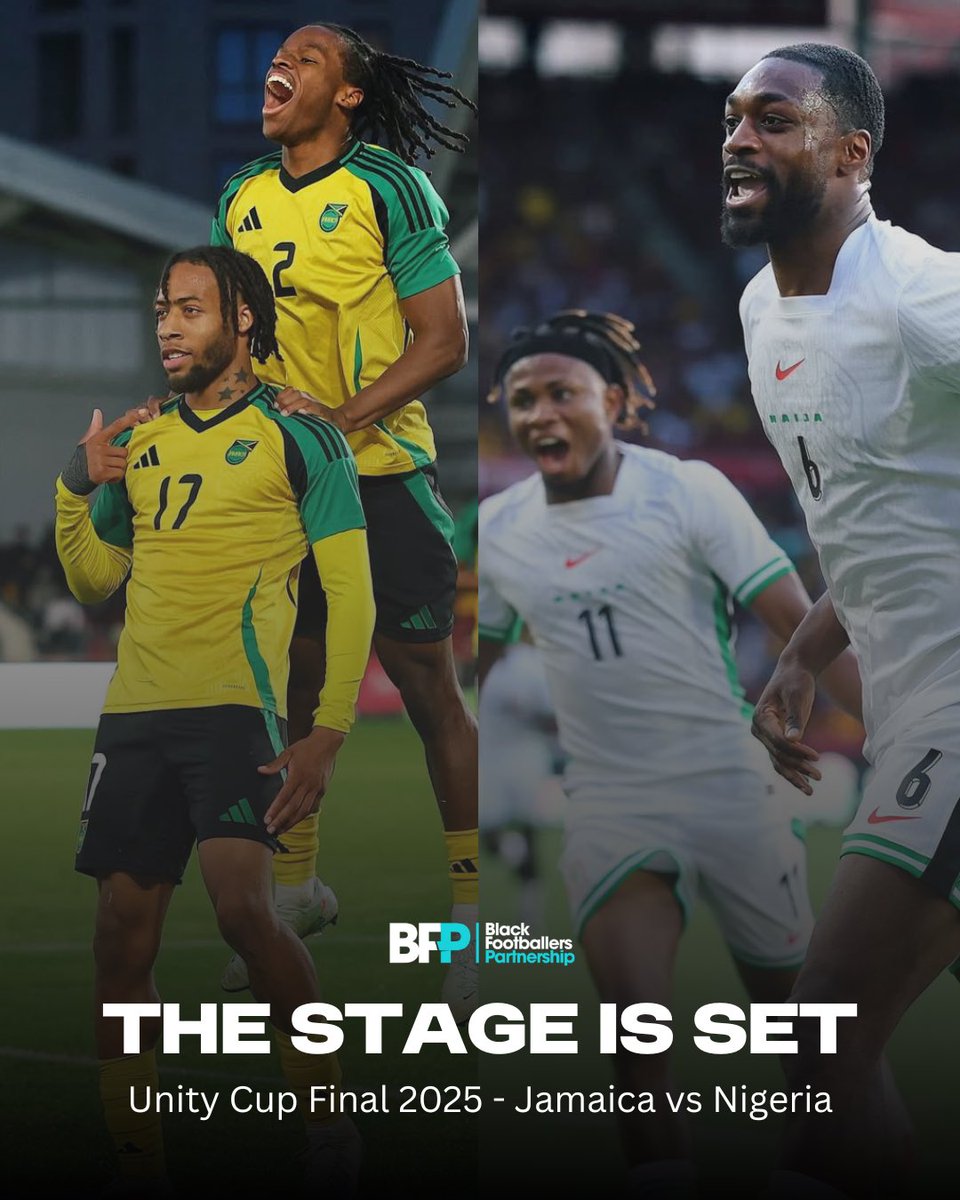 bfporg's tweet photo. The stage is set for the Unity Cup final! Nigeria v Jamaica at the G Tech Stadium in Brentford! 🇳🇬🇯🇲 https://t.co/w4rSmfOPFu