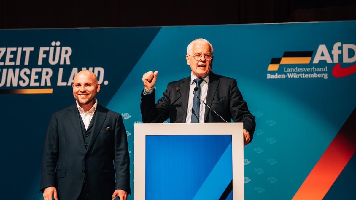 Alice Weidel (@alice_weidel) on Twitter photo Herzlichen Dank an <a href="/Frohnmaier_AfD/">Markus Frohnmaier</a>, Emil Sänze und unsere vielen engagierten Mitglieder! Mit euch ist unsere AfD Baden-Württemberg bestens aufgestellt für die kommenden Landtagswahl - und wird das historisch stärkste AfD-Ergebnis im Westen Deutschlands einfahren! Herzlichen Dank an <a href="/Frohnmaier_AfD/">Markus Frohnmaier</a>, Emil Sänze und unsere vielen engagierten Mitglieder! Mit euch ist unsere AfD Baden-Württemberg bestens aufgestellt für die kommenden Landtagswahl - und wird das historisch stärkste AfD-Ergebnis im Westen Deutschlands einfahren!