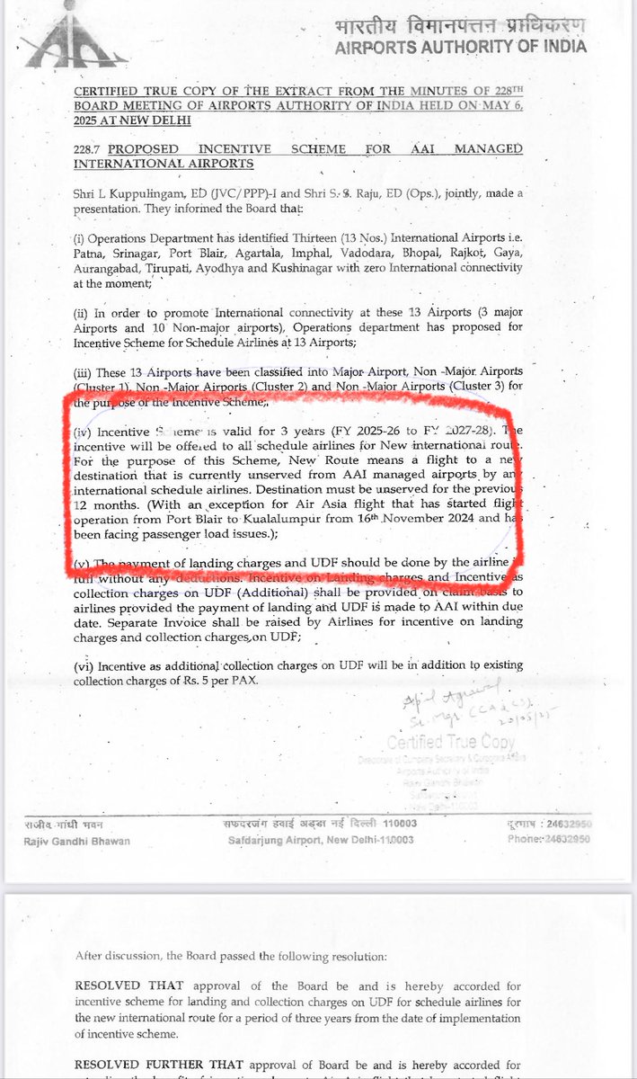 ANDAMANFIESTA's tweet photo. ✈️ Big boost for Andaman connectivity!
Govt of India to offer incentives to international airlines for operating from IXZ Airport.
This move aims to attract global carriers, enhance tourism, and connect Andaman directly with the world.
@MediaRN_ANI @AAI_Official @SpokespersonMoD https://t.co/l31pxYgmMF