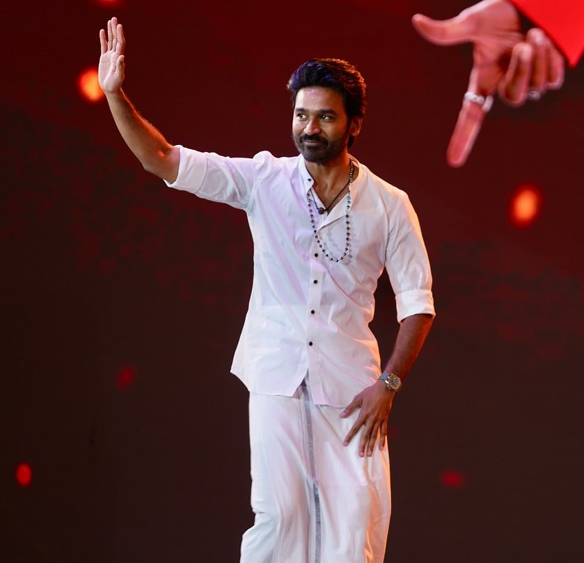 Best thing in internet 🤩🤍💙🤍 

All eyes are on <a href="/dhanushkraja/">Dhanush</a>'s speech tomorrow that will be talk of the town #KuberaaAudioLaunch