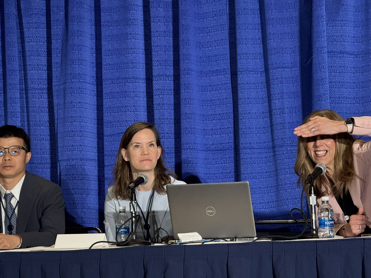 calliecoombs (@calliecoombsmd) on Twitter photo Pleasure to co-chair the rapid oral session with <a href="/DrLaCasce/">Ann LaCasce, MD</a> - saw some great data. Just like the lights in room E450a, the future is bright for CLL and NHL 😎 #ASCO2025 #ASCO25 <a href="/mshadman/">Mazyar Shadman, MD MPH</a> Pleasure to co-chair the rapid oral session with <a href="/DrLaCasce/">Ann LaCasce, MD</a> - saw some great data. Just like the lights in room E450a, the future is bright for CLL and NHL 😎 #ASCO2025 #ASCO25 <a href="/mshadman/">Mazyar Shadman, MD MPH</a>