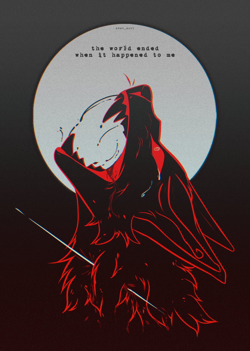 dvmb_mutt's tweet image. i have a feeling you got everything you wanted,
&amp; you're not wasting time stuck here like me
#furry #art #furryart