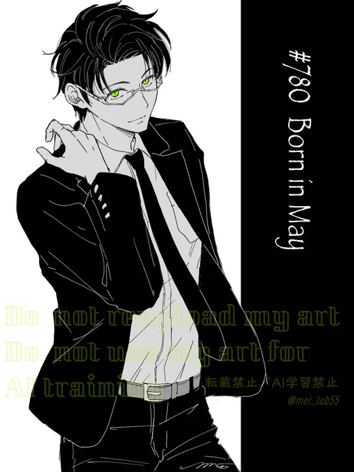 お題「5月生まれ」
#ワートリ版深夜の真剣お絵かき60分一本勝負
修〜 
