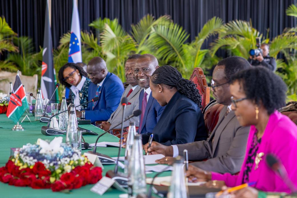 EduMinKenya's tweet photo. Slovenia has over the years been  rendering significant support to Kenya’s education sector, particularly in the areas of climate resilience and agricultural research. This visit presents an opportunity to deepen our present bilateral ties. https://t.co/kd7wHMCgM4